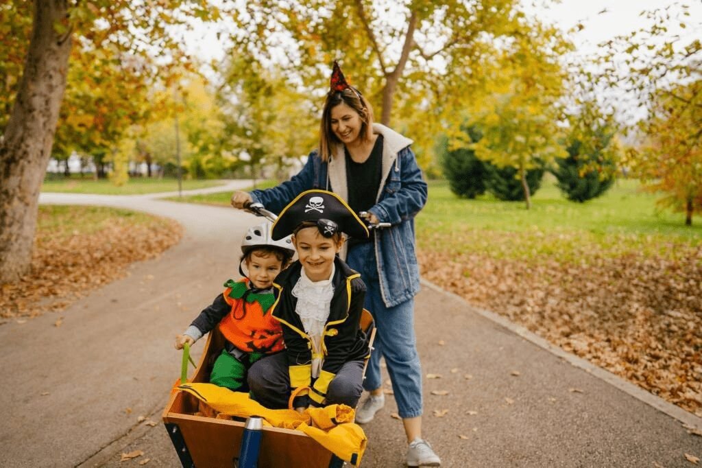 Les vélos cargos d'halloween