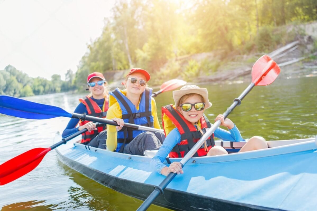 Pagayer en canoë ou en kayak