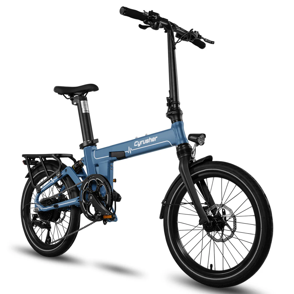 Velo-electrique-pliant-Cyrusher-Sonder-bleu.webp