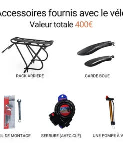 Vélo électrique LANKELEISI X3000Plus-UP Fat Tire Snow – Image 4