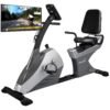 Vélo d'appartement semi-allongé Centaurus - Inertie 13 kg - 12 prog - connecté