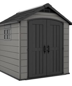 Abris de jardin DOMUS gris en résine KETER 4,6m²