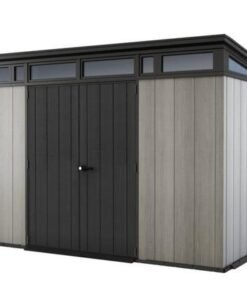 Abris de jardin ARTISAN 117 en résine KETER gris 7,4m²