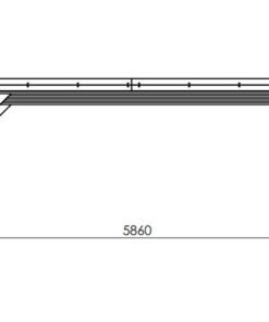 Carport Forest Style double adossé en bois – Image 3