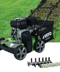 Scarificateur Démousseur Thermique 5,4CV 212cm3 Largeur coupe 40cm – Image 5