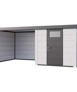 Abri Telluria Eleganto Lounge 2424 blanc anthracite 12,5m²