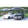 Carport 2 voitures en aluminium et polycarbonate 6mm ANTI-UV – Habrita