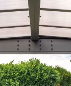 Carport adossé aluminium Trigano LIBECCIO WALL 16 m² – Image 4