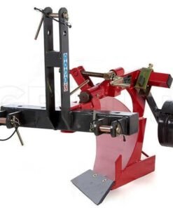Charrue monosoc pour tracteur Geotech DP20 avec structure renforcée