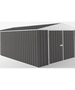Garage en acier Zincalume Colorbond EASYSHED anthracite 18m²