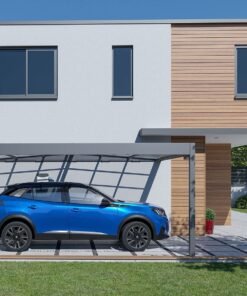 Carport adossé aluminium Trigano LIBECCIO WALL 16 m² – Image 8