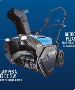 Souffleuse sans fil à 1 phase Mastercraft 2 x 20 V avec batterie – Image 4