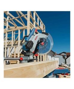 Scie Radiale BOSCH + Onglet 2000 W – GCM12GDL + GTA2500W